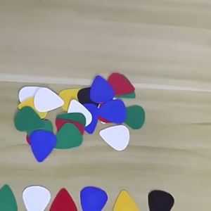 Acoustic guitar picks matte ABS picks 0.5mm 0.75mm 1.0mm electric guitar pick accessories