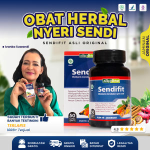 Sendifit Asli Original Obat Sakit Pinggang Nyeri Sendi Saraf Kejepit Asam Urat Rematik Sakit Lutut Kesemutan Pegal Linu Sakit Kaki Osteoporosis Pengoroposan Tulang