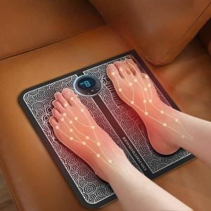 Thảm Massage Chân Xung Điện EMS Có LED Hiển Thị 6 cách thức xoa bóp Bàn Chân Giúp tuần hoàn Khí Huyết đỡ đau Mỏi