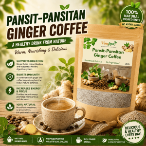 Pansit-Pansitan Ginger Coffee Warm Herbal Coffee Smooth Strong Daily Energy Drink Mix