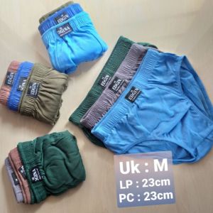 [6 PCS] Celana Dalam Pria Remaja Edgina Katun Lokal CD Laki-laki Dewasa Sguna