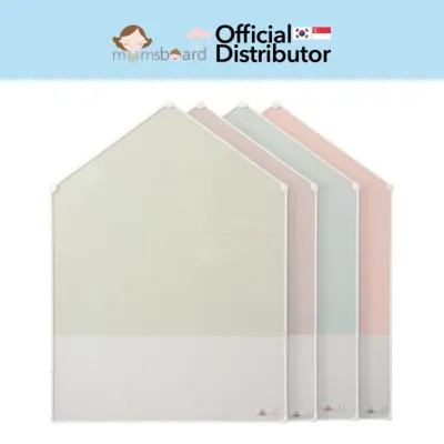 Momsboard JeJe House with white (M) Made in Korea / Premium Whiteboard / Magnetic / High Quality / Aluminum toppingskids