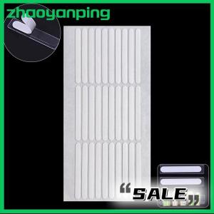 zhaoyanping 300 cái 10 tấm hai mặt hiển thị Kệ móng tay lời khuyên tự dính có thể tháo rời móng tay nghệ thuật hiển thị đứng dán