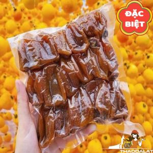 Hồng trứng Lốc Dẻo chuẩn Đà Lạt treo gió dẻo thơm không chất bảo quản - Đặc sản Thảo Đà Lạt