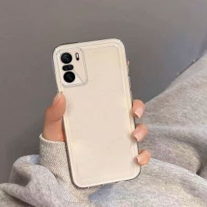 Case for xiaomi poco F3 phone casing Softcase Silicone Protector shockproof Clear Cover new design aesthetic CARTOON CAT with holder TKYYMZJ01