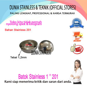 Batok Stainless 1"