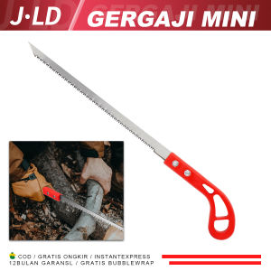 JLD Gergaji Kayu Mini Gergaji Tangan Ekor Ayam 210mm /Cergaji Dahan Pohon Ranting Bonsai