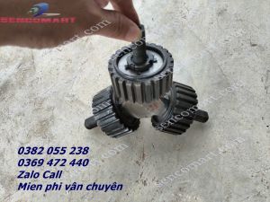 Trục máy ép cám S160 3 con lăn