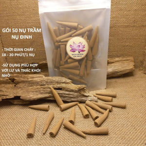 Nụ trầm sử dụng trong thờ cúng xông xui đuổi tà khí-Nụ Trầm đinh làm từ 100% nguyên liệu tự nhiên không hóa chất Trầm Quảng Nam