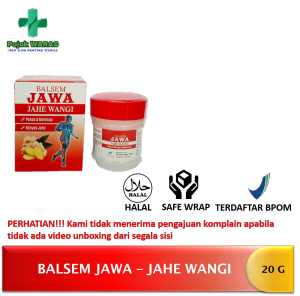 Balsam Jawa Jahe Wangi 20 g - Minyak Jahe Atsiri - Nyeri Otot - Pegal