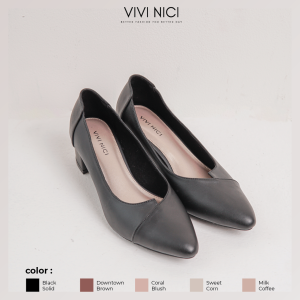 VIVI NICI - Jacelyn Sepatu Pantofel Wanita Hak 5 Cm
