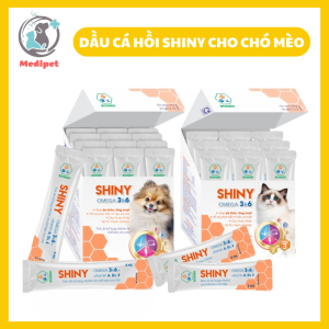 Dầu cá hồi Shiny for dog cat bổ sung vitamin và acid béo thiết yếu cho chó mèo