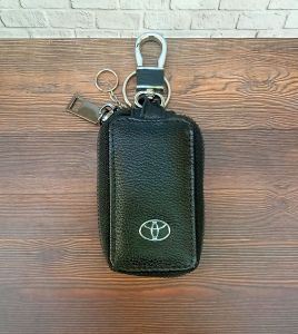 Dompet Kunci Mobil Kulit Gantungan Kunci Remote Zipper Dompet Stnk Mobil Motor Bahan Kulit
