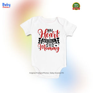 My First Mother’s Day Baby Onesie | Mama Mommy Mom | 0–12 Months Cotton Bodysuit Gift Outfit PH