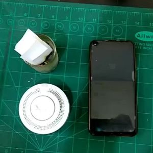 TUYA SMART WORLD WIFI e Ala Detector e Fire Sensor Alat Pengesan Asap Api 智能烟雾感应器