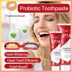 SP10 100g Probiotics Fast-acting Whitening Toothpaste Removal Eliminate Bad Breath Fragrance Toothpaste Sensitive Teeth Care