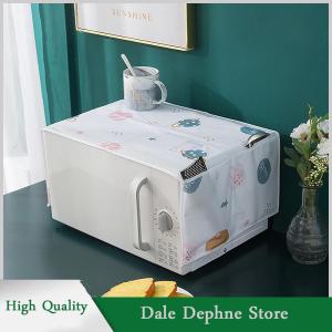 [Dale Dephne] Refrigerator Covers Dustproof Storage Bag Washing Machine Cover Washable PEVA Covers Household Storage Organization Home