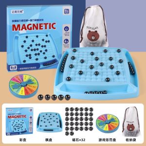 Magnetic Chess set for Kids Parent Child Interactive Table Games Toys with Magnetic Board and Pieces