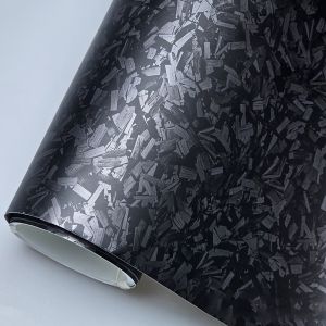 MINIYX 3D/6D Matte Effect Carbon Fiber Vinyl Film High Gloss Forged Carbon Fiber Wrap Foil Sticker Fashion 50x30CM Motorcycle Body Stickers for Car Motorcycle DIY