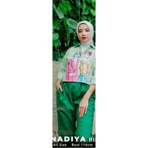 CROP TOP VIRAL HM ZRA / CROP TOP IMPORT AMEEN WOMEN KEKINIAN GAMBAR TIMBUL BUKAN SABLON 41179