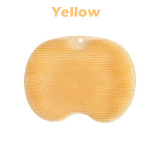 DiyHomeIpoh Back & Foot Scrubber Lazy Wash Bath Silicone Mat Bath Massage Anti-slip Non Slip Feet Clean