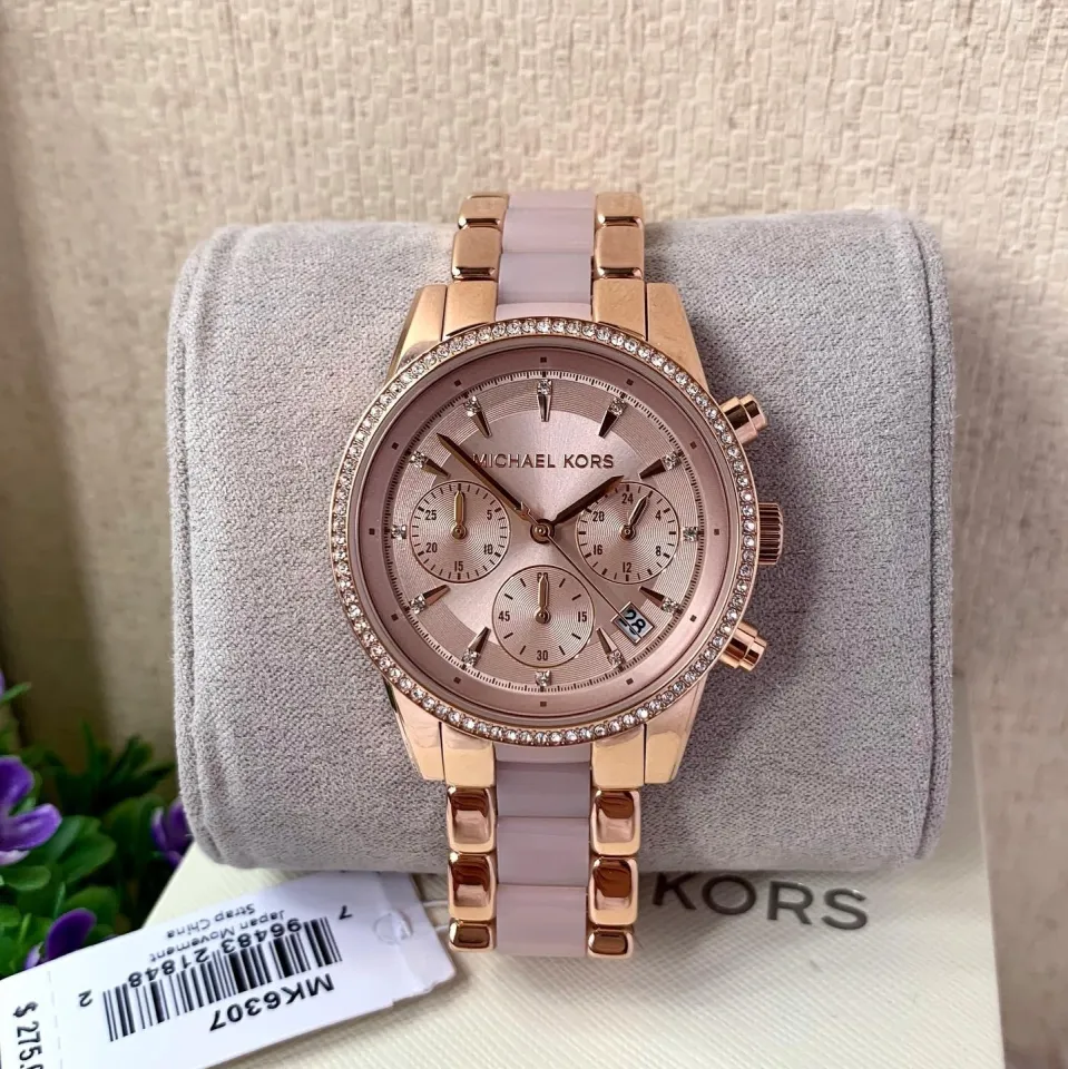 Mk6307 on sale rose gold