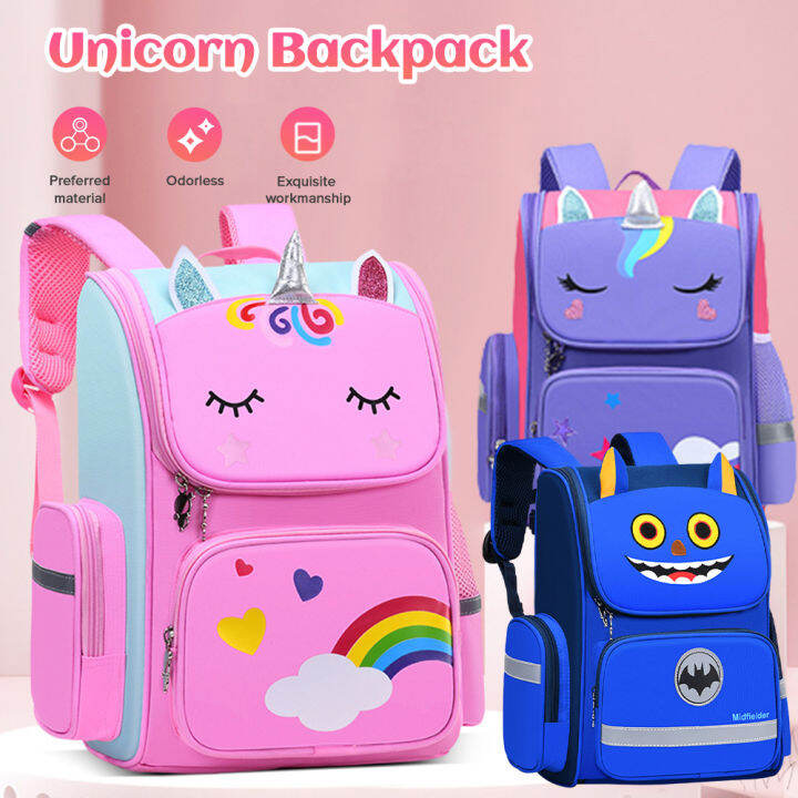 Unicorn Kids School Bag Girl Boy School Backpack Unicorn School Bag for ...