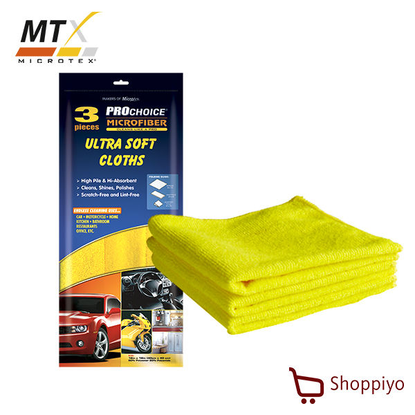 Microtex MTX Prochoice All Purpose Microfiber Ultra Soft Cloth Towel ...