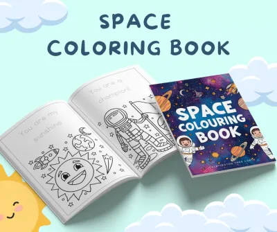 Cute Coloring Booklet & Educational Book for Kids Cheapest A5 Size Coloring Book