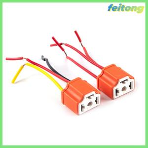 【feitong】🚕🚕【HOT SALE】 H4 gốm ba-cắm Đèn pha Ổ cắm đèn Ổ cắm bóng đèn ổ cắm flasher ổ cắm