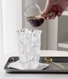Ly Thủy Tinh 465ml Decor Cafe Chịu Nhiệt Mỏng Ly Uống Cà PhêMatcha Cách Hàn Quốc Trang Trí Homecafe-Chihirostore.decor