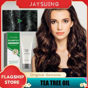 Jaysuing Shampoo For Adults And Teenagers Tea Tree Oil Treatment Of Dandruff And Seborrheic Anti Itching Shampoo Removes Loose Dandruff Flakes Coconut Oil Repair Greasy Bifurcation Dandruff Itchy Scalp Hair Shampoo 120ml