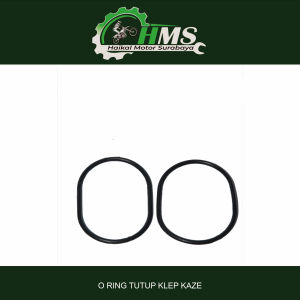 O RING TUTUP KLEP KAZE - SEAL SIL O RING KARET TUTUP KLEP KAZE / KAZE R / BLITZ (Harga Dan Kemasan Per set isi 2)