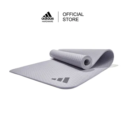 adidas เสื่อโยคะ 10 มม. สีเงิน / Yoga Mat 10 mm Silver Violet