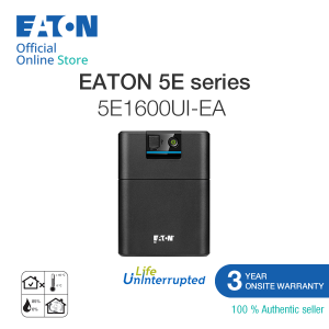 Eaton 5E Gen2 UPS USB IEC 1600 VA 900 W Input: C14 Outputs: (6) C13 Tower