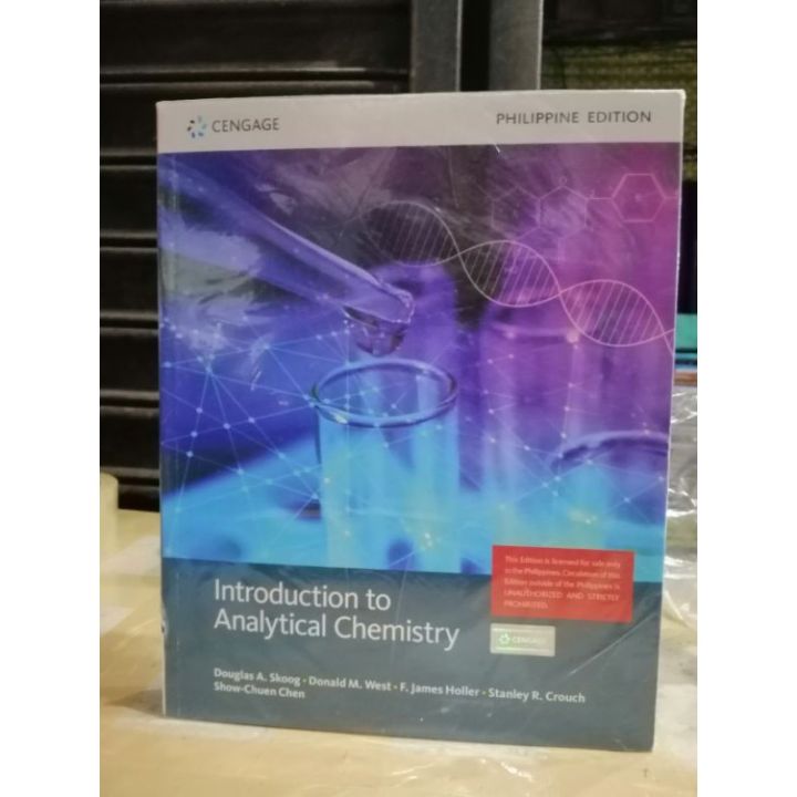 INTRODUCTION TO ANALYTICAL CHEMISTRY SKOOG LATEST EDITION Lazada PH Introduction to analytical chemistry skoog latest edition lazada ph