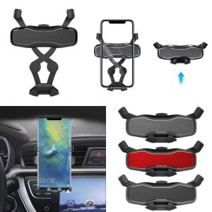 OHLALA MALAYSIA❤️Car Air Vent Mount Holder Car Phone Holder Mobile Phone Holder Air Vent Mount Clip Cell Phone Stand Bracket for Universal Phone iPhone X 8 7 Samsung Huawei Oppo Vivo