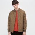 Áo khoác chần bông trần trám Nam Uniqlo. 