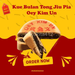 Kue Bulan Oey Kim Un Mooncake Halal Tong Jiu Pia Kue Roda Halal