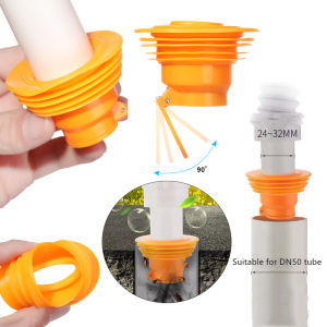 【Ready Stock/COD】Anti odor Pest Insect Prevention Deodorant Silicone Core Floor Drain Seal Tubes Water Pipe Drain Cover