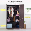 F&F : 3 Door Wardrobe / Almari Baju 3 Pintu / Almari Pakaian / Almari Murah / Almari / Ikea Wardrobe. 