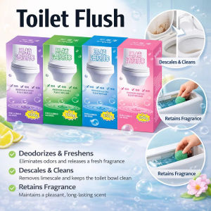 Toilet Bowl Cleaner 浓缩洁厕灵 Concentrated Descaling Toilet Cleaning Stick Powerful Stain Limescale Remover Long Lasting Fragrance