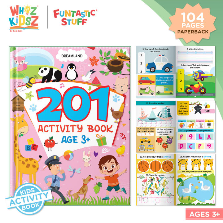 Whiz Kidsz 201 Activity Books for Kids | Children's Books | Educational ...