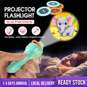 Flashlight Projector Kids Baby Toys Torch Light Kid Toy Mainan Baby Mainan Budak Lampu Suluh Night Lamp 玩具