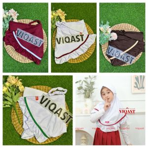 𝐕𝐈𝐐𝐀𝐒𝐓 - KERUDUNG SEKOLAH TK & SD TALI  REMPEL GLADIS ( Size 6 - 10 Tahun ) JILBAB ANAK SEKOLAH KAOS HIJAB KEKINIAN