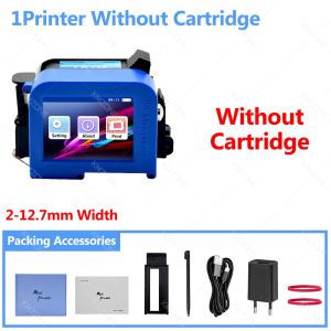 30 Languages 12.7mm Portable Mini Printer with Grips Printer QR Bar Code Date Logo Expiry Date Handheld Inkjet Printer