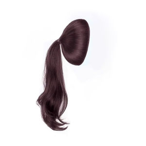 แผ่นวิกผมหางม้าลอน เสริมหัวทุย แผ่นเสริมผม แบบสวม ใส่ง่าย วิกผมธรรมชาติแผ่นเสริมวอลลุ่มผมหางม้า