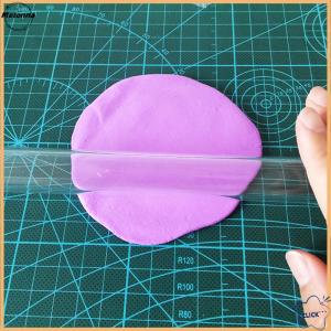 Follow Get More【Metonna】 Polymer Clay Crafts Acrylic Roller Hollow Rolling Clay Bar Roll Stick Shaping