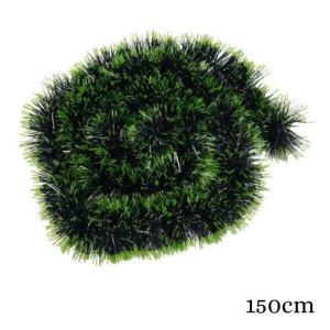 Momo 2m Thick Christmas Tinsel Garland Christmas DecorationsTinsel for Christmas Tree Garland Decoration for Wall & Xmas Decor for WallGreen Garland for Christmas Tree Accessories - Xmas Garland & Garlands for Christmas Xmass DecorationXmas Tree Decor