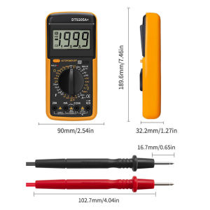 Đồng Hồ Vạn Năng Thông Minh Màn Hình Kỹ Thuật Số Độ Chính Xác Cao Đo Volt Ampe Điện Trở Và Linh Kiện Điện Tử Cơ Bản